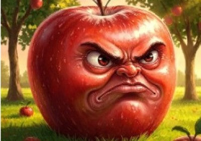 o' Angry Apple